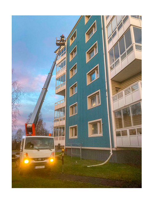 Smidig och flexibel skylift